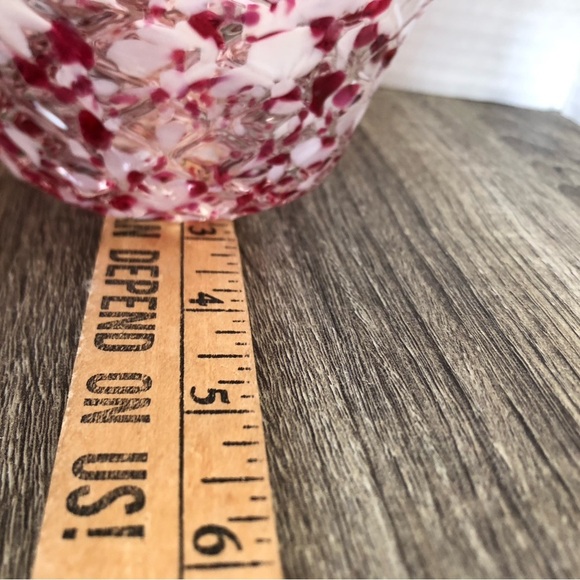 Vtg Chalet Glass End of Day Art Glass Bowl - Picture 13 of 15